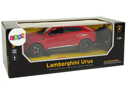 Car R/C 1:24 Lamborghini Urus Red 2.4 G Lights