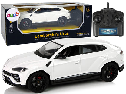 Car R/C 1:24 Lamborghini Urus White 2.4 G Lights