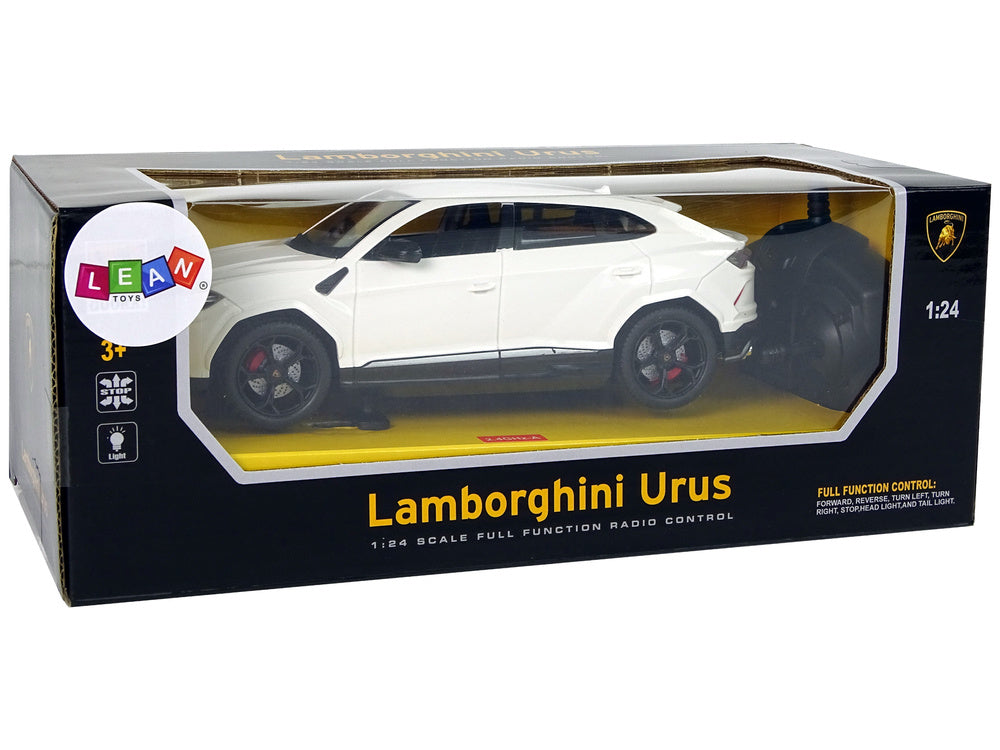 Car R/C 1:24 Lamborghini Urus White 2.4 G Lights