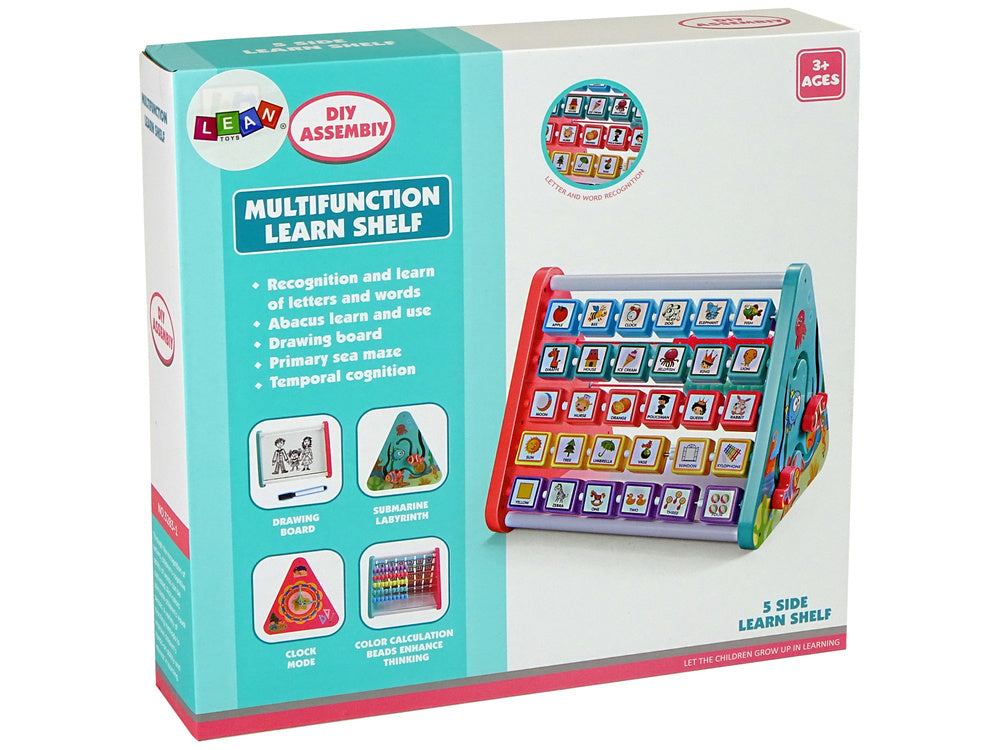 Learning Shelf Triangle Counters Letters Objects Animals