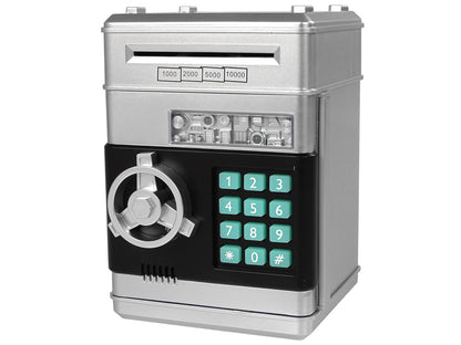Electronic Money Box Saving Silver Code