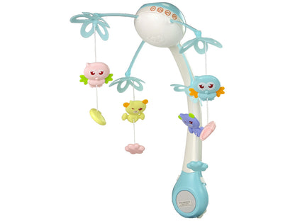Cot Carrousel Projector Pilot Melodies Animal Noises Blue
