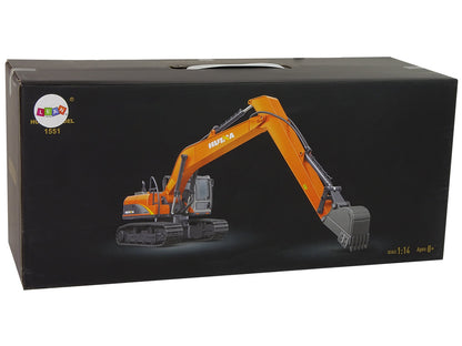 Professional crawler excavator remotely controlled  2.4GHz LED lights 15 functions