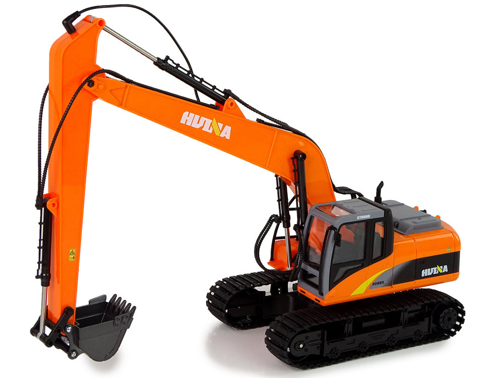 Professional crawler excavator remotely controlled  2.4GHz LED lights 15 functions