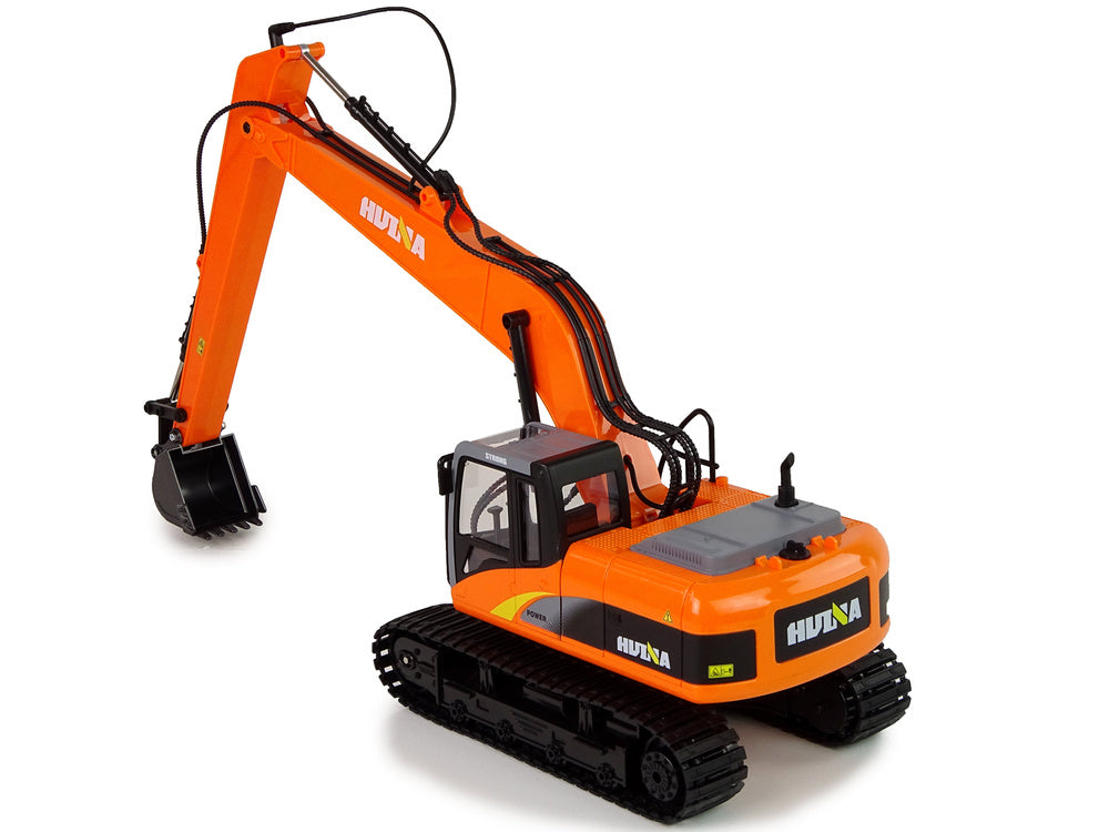 Professional crawler excavator remotely controlled  2.4GHz LED lights 15 functions