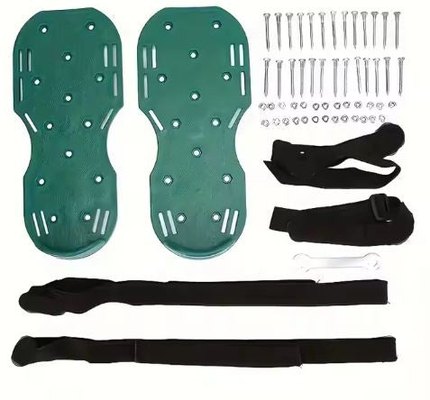 Aerátor na boty s kolíky – provzdušnění trávníku | černý