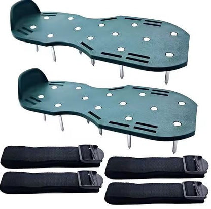 Aerátor na boty s kolíky – provzdušnění trávníku | černý