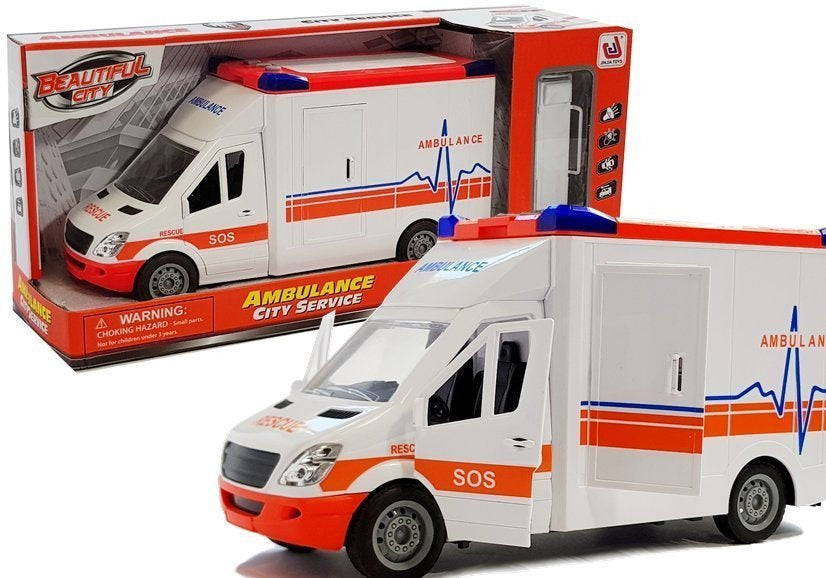 Ambulance se světlem a zvukem – pro děti od 3 let