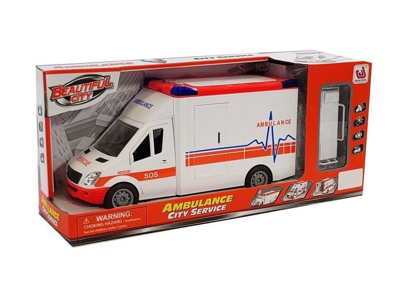 Ambulance se světlem a zvukem – pro děti od 3 let