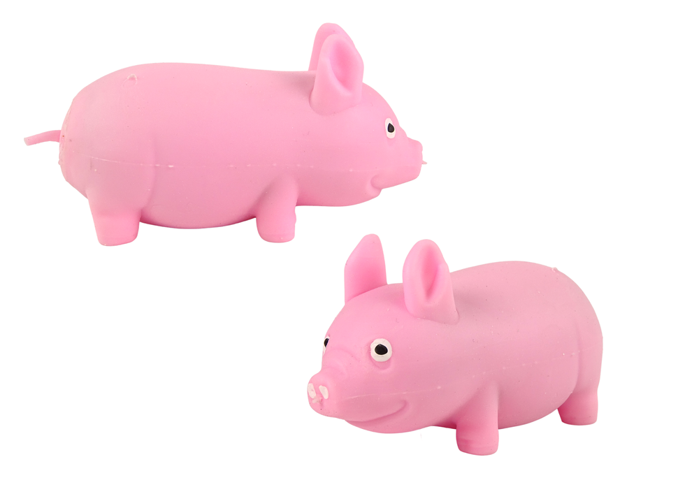 Antistresová hračka prasátko – squishy na mačkání | růžová