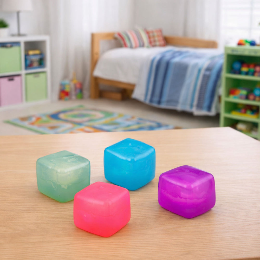 Antistresová squishy kostka ledu se szronem 5,5 cm