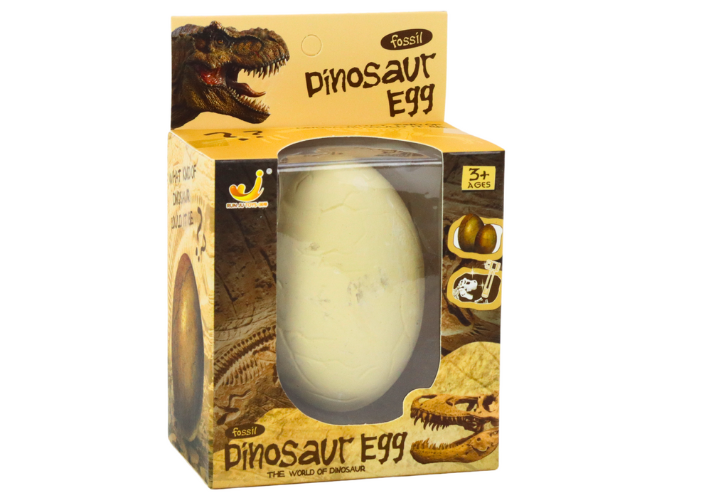 Archeologická sada dinosauří vejce – s nástroji na vykopávky