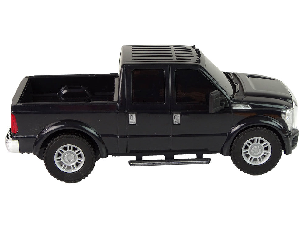 Autíčko Ford F 350 Pick Up třecí pohon 1:28 černé