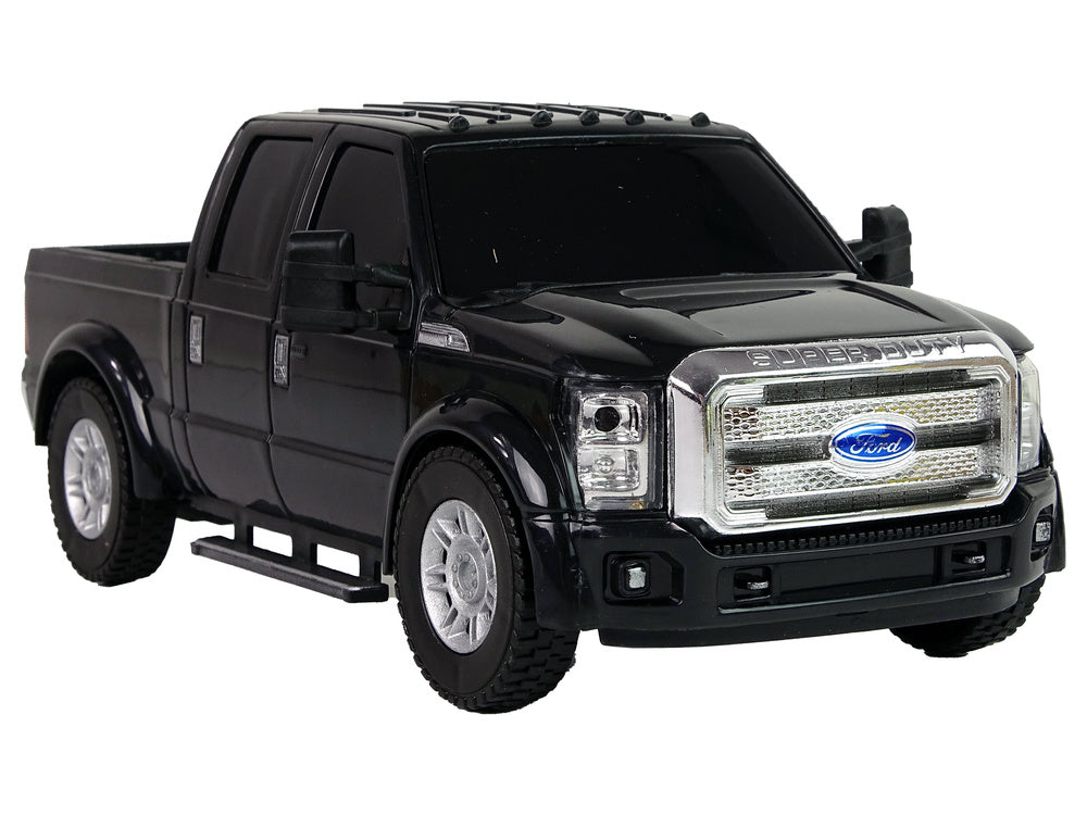 Autíčko Ford F 350 Pick Up třecí pohon 1:28 černé