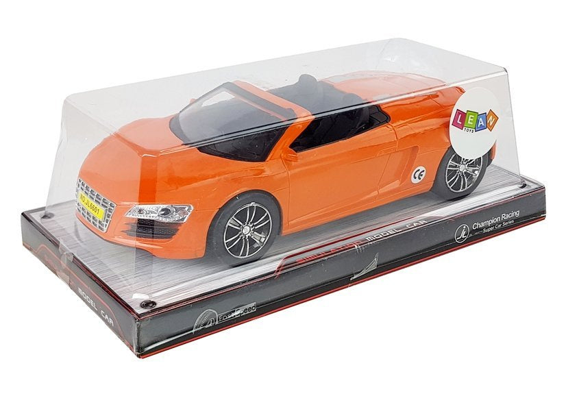 Autíčko kabriolet s frikčním pohonem 1:18 oranžové