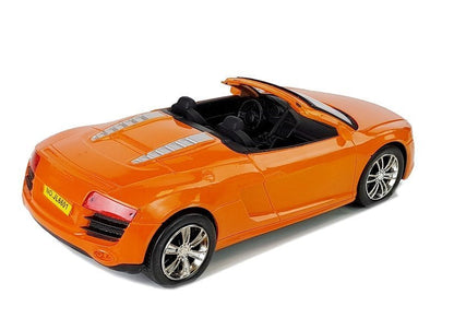 Autíčko kabriolet s frikčním pohonem 1:18 oranžové