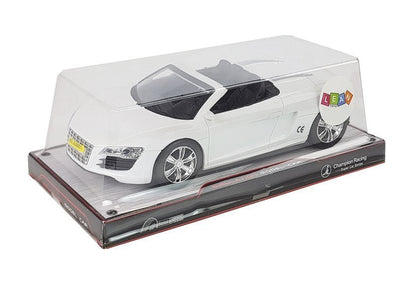 Autíčko s frikčním pohonem kabriolet 1:18 bílé