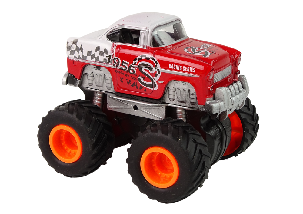 Auto 4x4 monster truck s velkými koly 4 barvy