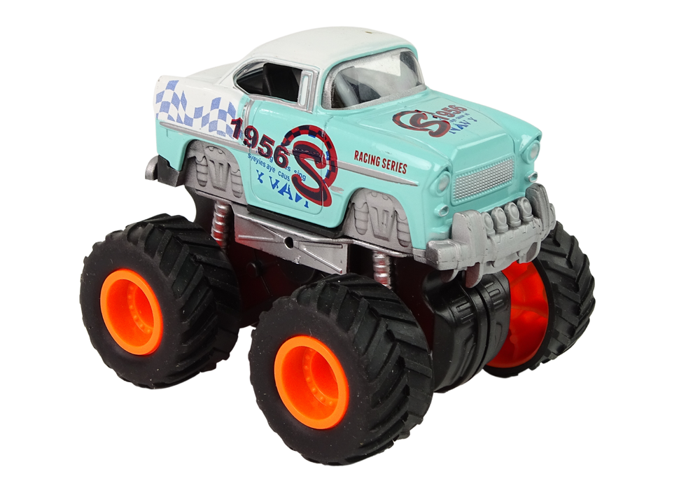 Auto 4x4 monster truck s velkými koly 4 barvy
