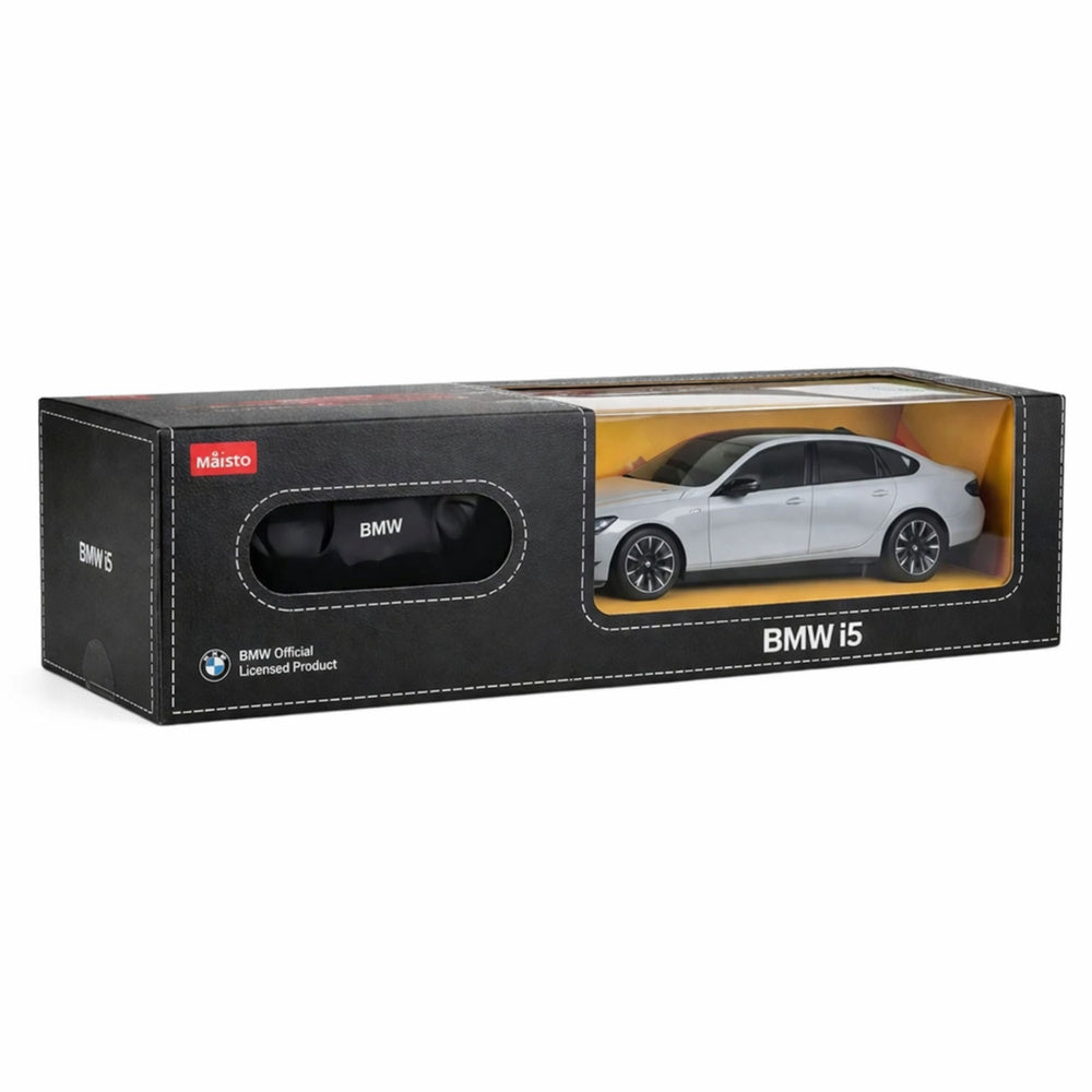Auto BMW i5 na dálkové ovládání RC šedé Rastar 1:24