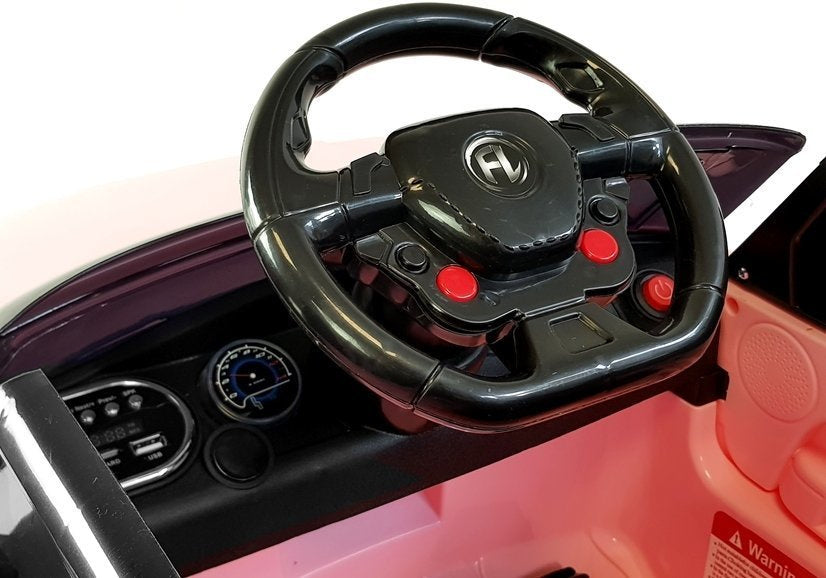Auto na akumulator HL1638 pro děti od 3 let růžové