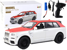Auto na dálkové ovládání 1:20 – s pilotem | bílo červené