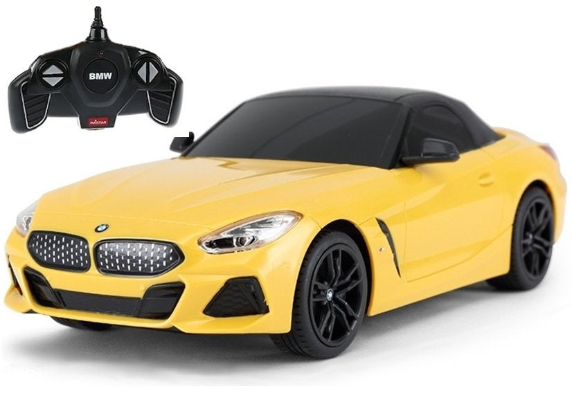 Auto na dálkové ovládání BMW Z4 Roadster žluté 1:18 – Rastar