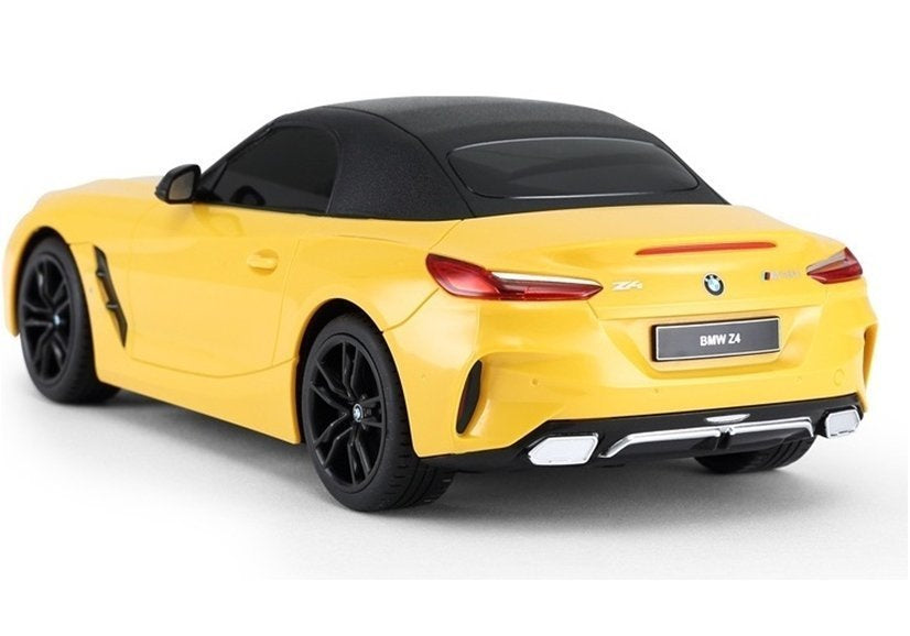Auto na dálkové ovládání BMW Z4 Roadster žluté 1:18 – Rastar
