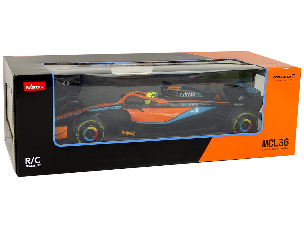 Auto na dálkové ovládání McLaren F1 oranžové 1:12 – Rastar