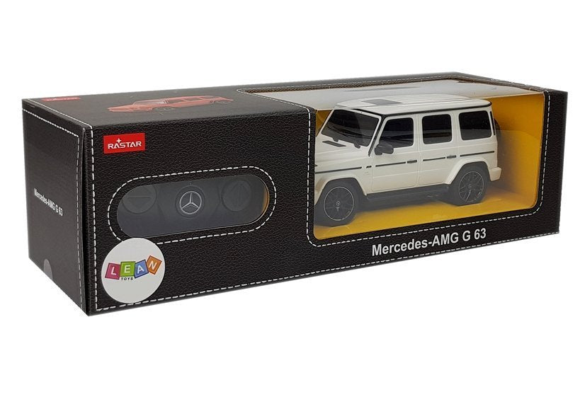 Auto na dálkové ovládání Mercedes AMG G63 RC bílé 1:24