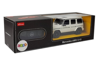 Auto na dálkové ovládání Mercedes AMG G63 RC bílé 1:24