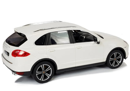 Auto na dálkové ovládání Porsche Cayenne bílé 1:14 – Rastar