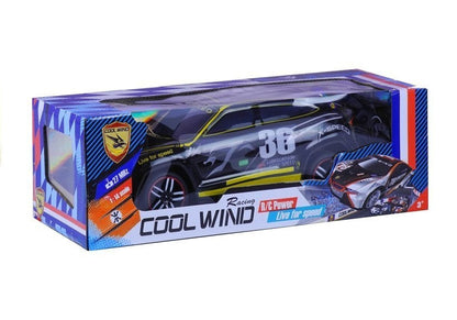 Auto na dálkové ovládání sportovní s pilotem R/C černé
