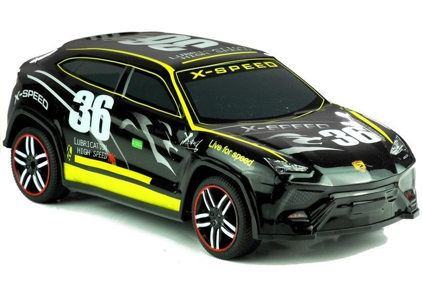 Auto na dálkové ovládání sportovní s pilotem R/C černé