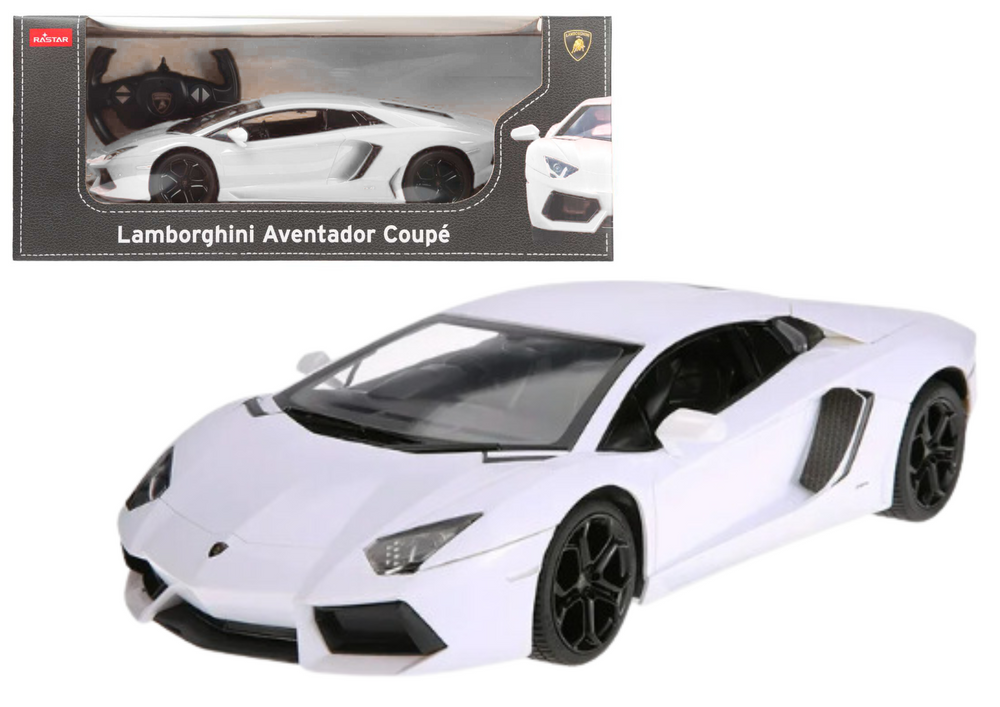 Auto RC 1:14 Lamborghini Aventador LP700 s dálkovým ovládáním bílé