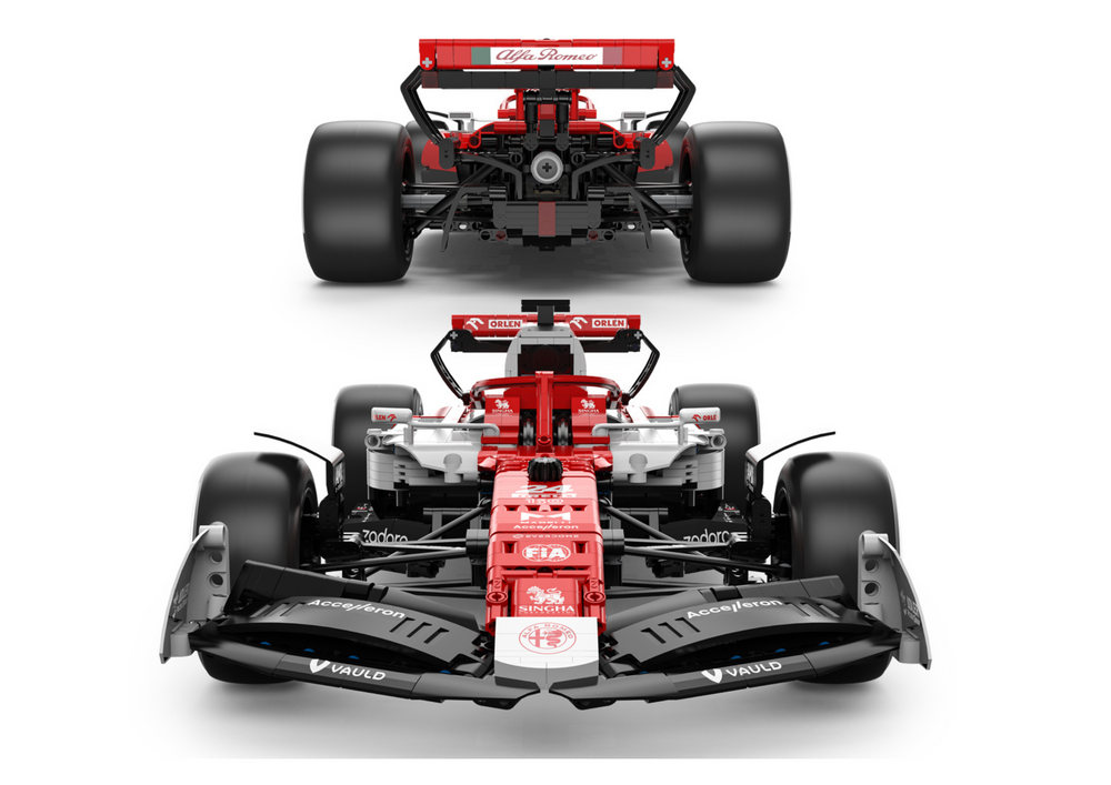 Auto RC 1:8 Formule 1 s pilotem Alfa Romeo – Rastar červené