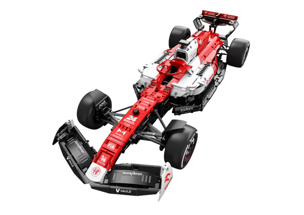 Auto RC 1:8 Formule 1 s pilotem Alfa Romeo – Rastar červené