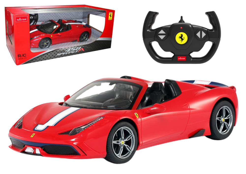 Auto RC Ferrari LaFerrari Aperta 1:14 s dálkovým ovládáním červené