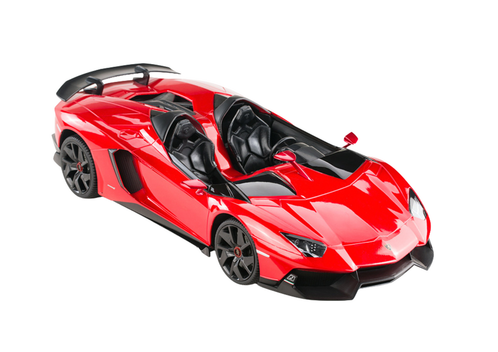 Auto RC Lamborghini Aventador Cabrio 1:12 s pilotem červené