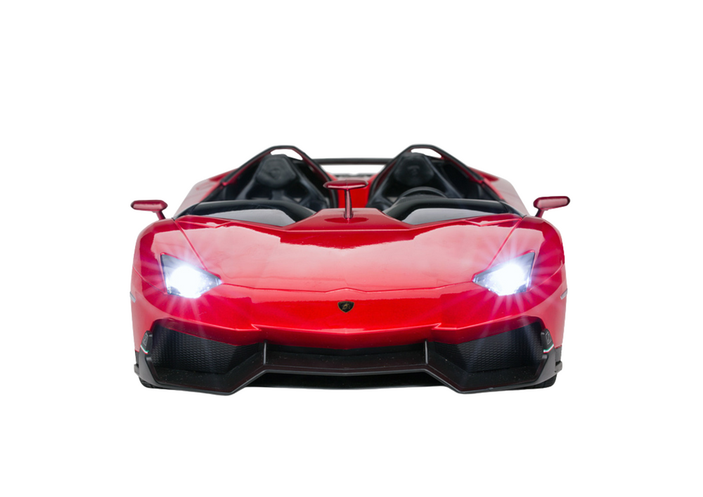 Auto RC Lamborghini Aventador Cabrio 1:12 s pilotem červené