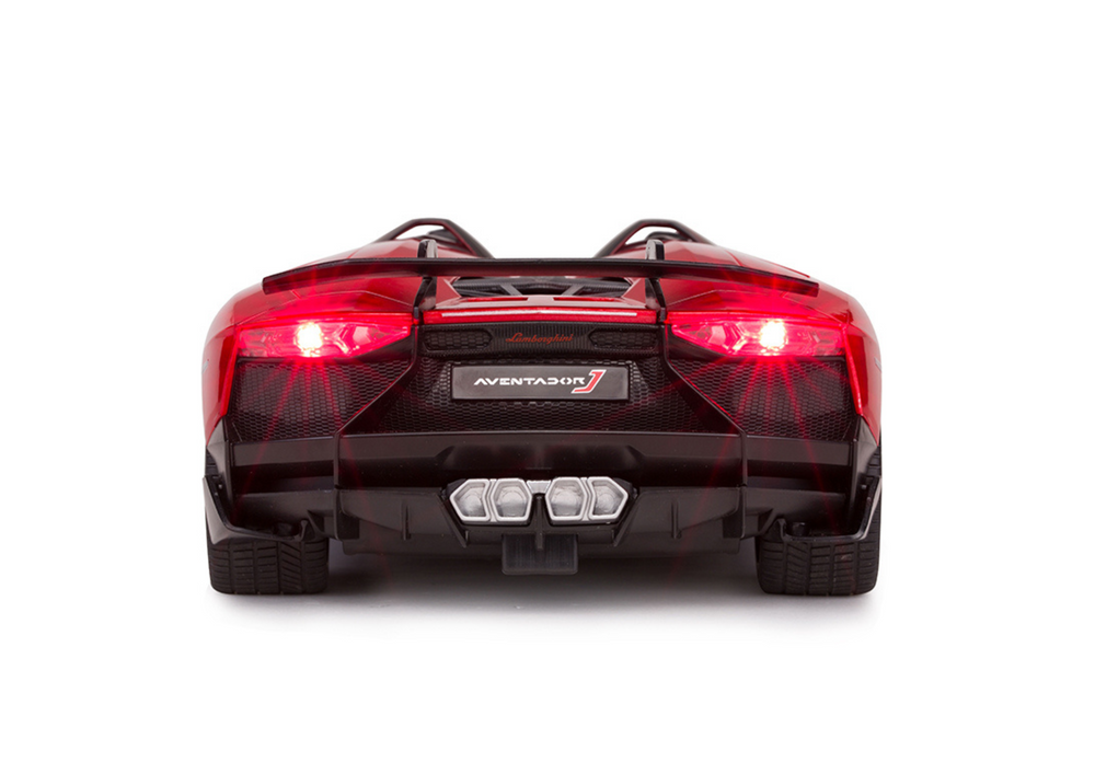 Auto RC Lamborghini Aventador Cabrio 1:12 s pilotem červené
