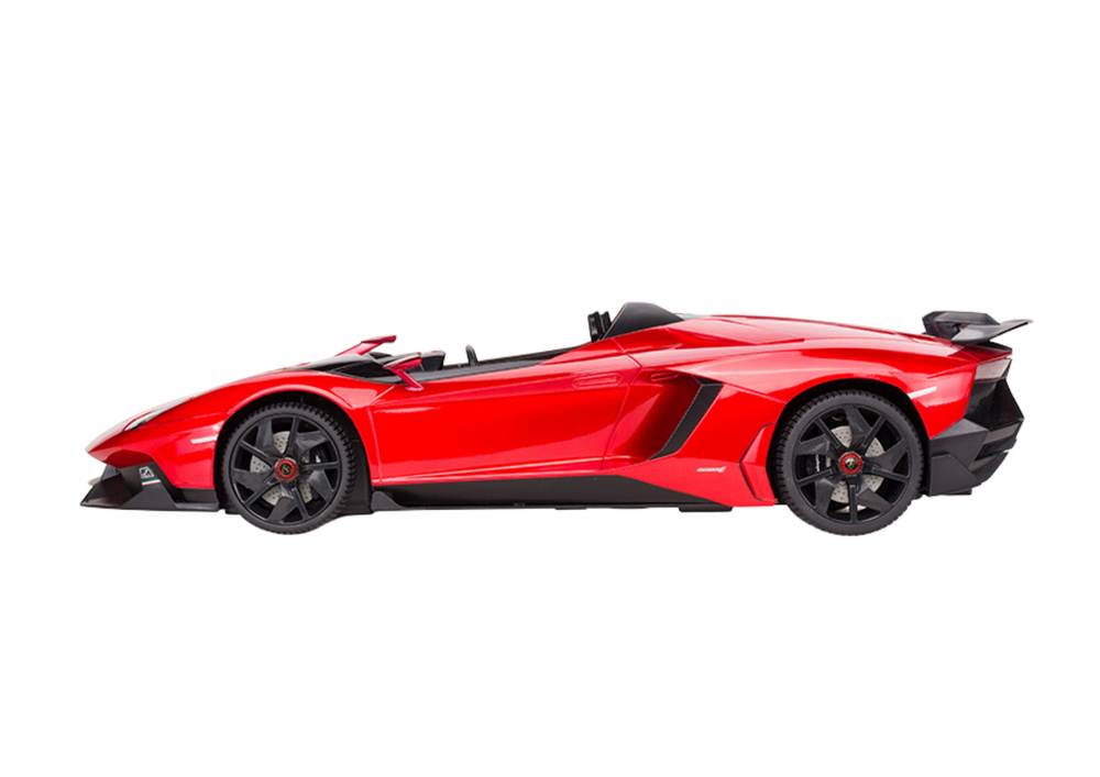 Auto RC Lamborghini Aventador Cabrio 1:12 s pilotem červené