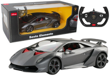 Auto RC Lamborghini Sesto 1:14 s dálkovým ovládáním – Rastar šedé