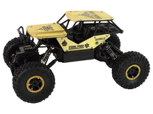 Auto RC s vysokými koly 1:18 s amortizátory černé zlaté