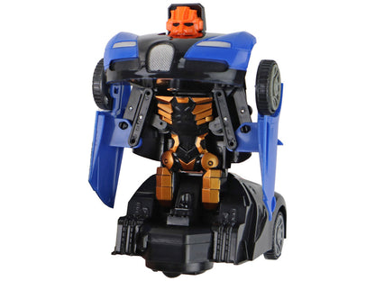 Auto robot 2v1 se světelnými efekty – Bugatti modrý