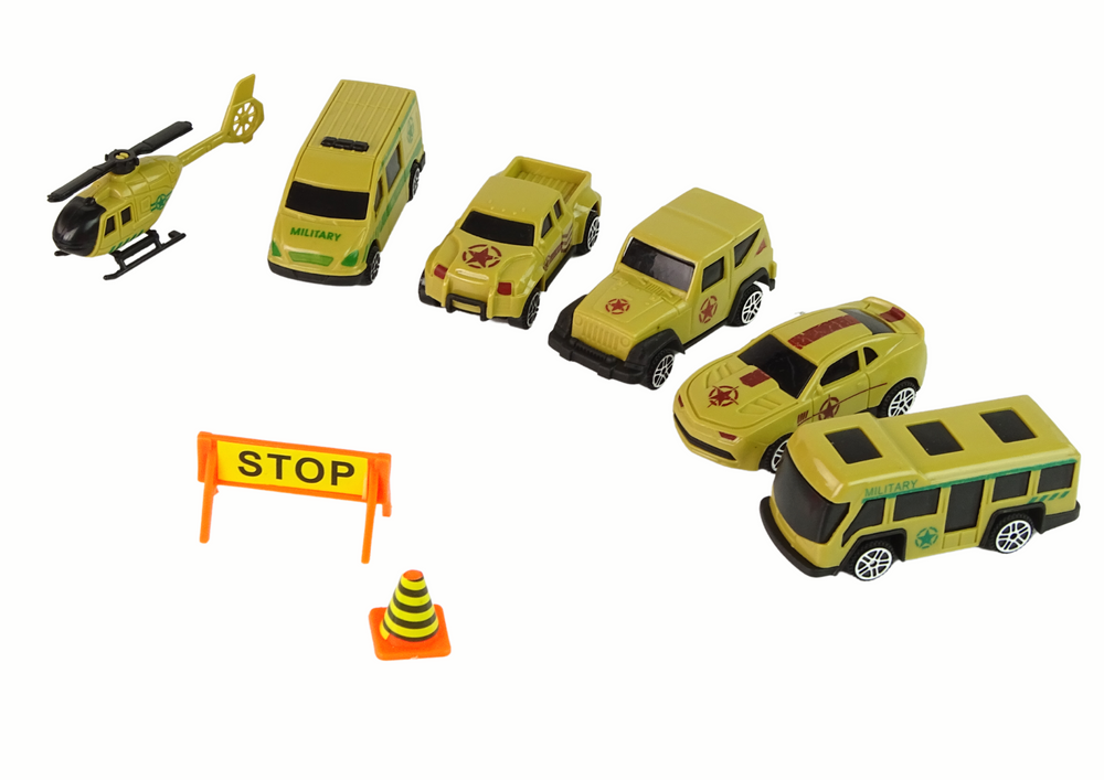 Auto s kufříkem – na auta a helikoptéru | zelená