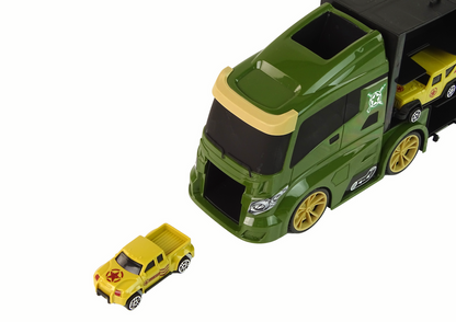 Auto s kufříkem – na auta a helikoptéru | zelená