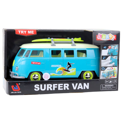 Auto surferský van se světly a zvuky – turkysové
