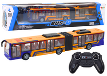 Autobus městský kloubový na dálkové ovládání RC oranžový