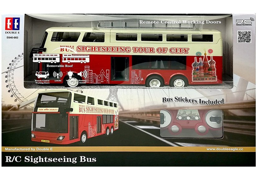 Autobus patrový na dálkové ovládání R/C 2,4G 1:18